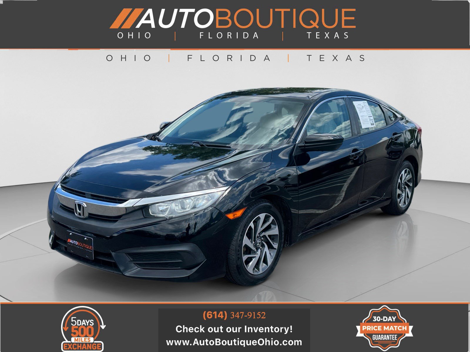 Used 2016 Honda Civic EX image 1