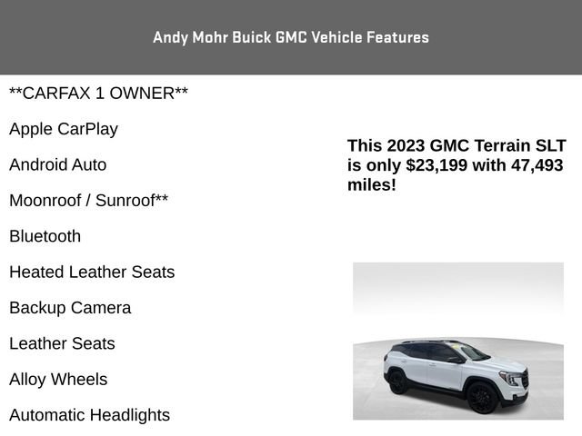 Used 2023 GMC Terrain SLT w/ Tech Package FWD image 4