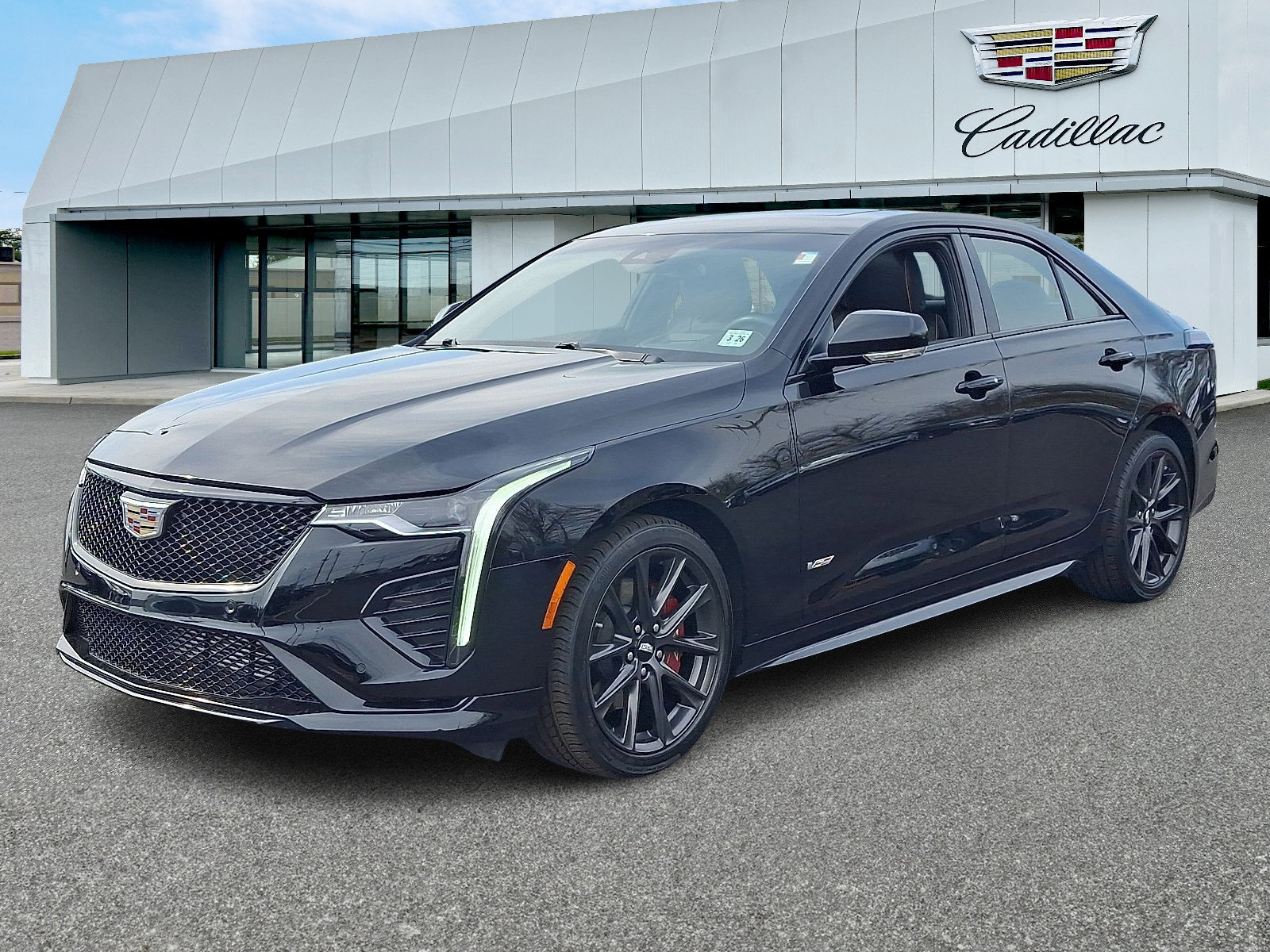 Used 2021 Cadillac CT4 V w/ Technology Package image 3