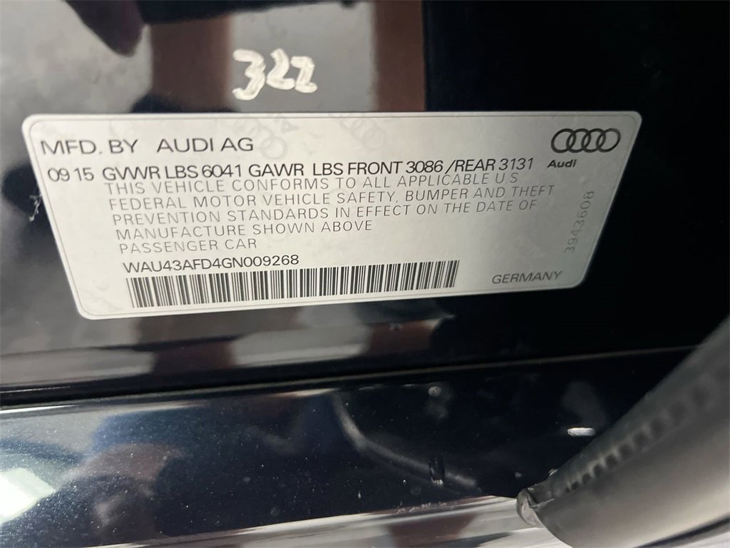 Used 2016 Audi A8 L 4.0T w/ Cold Weather Package image 28