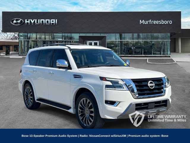 Used 2023 Nissan Armada Platinum w/ Captain's Chairs Package AWD/4WD image 3