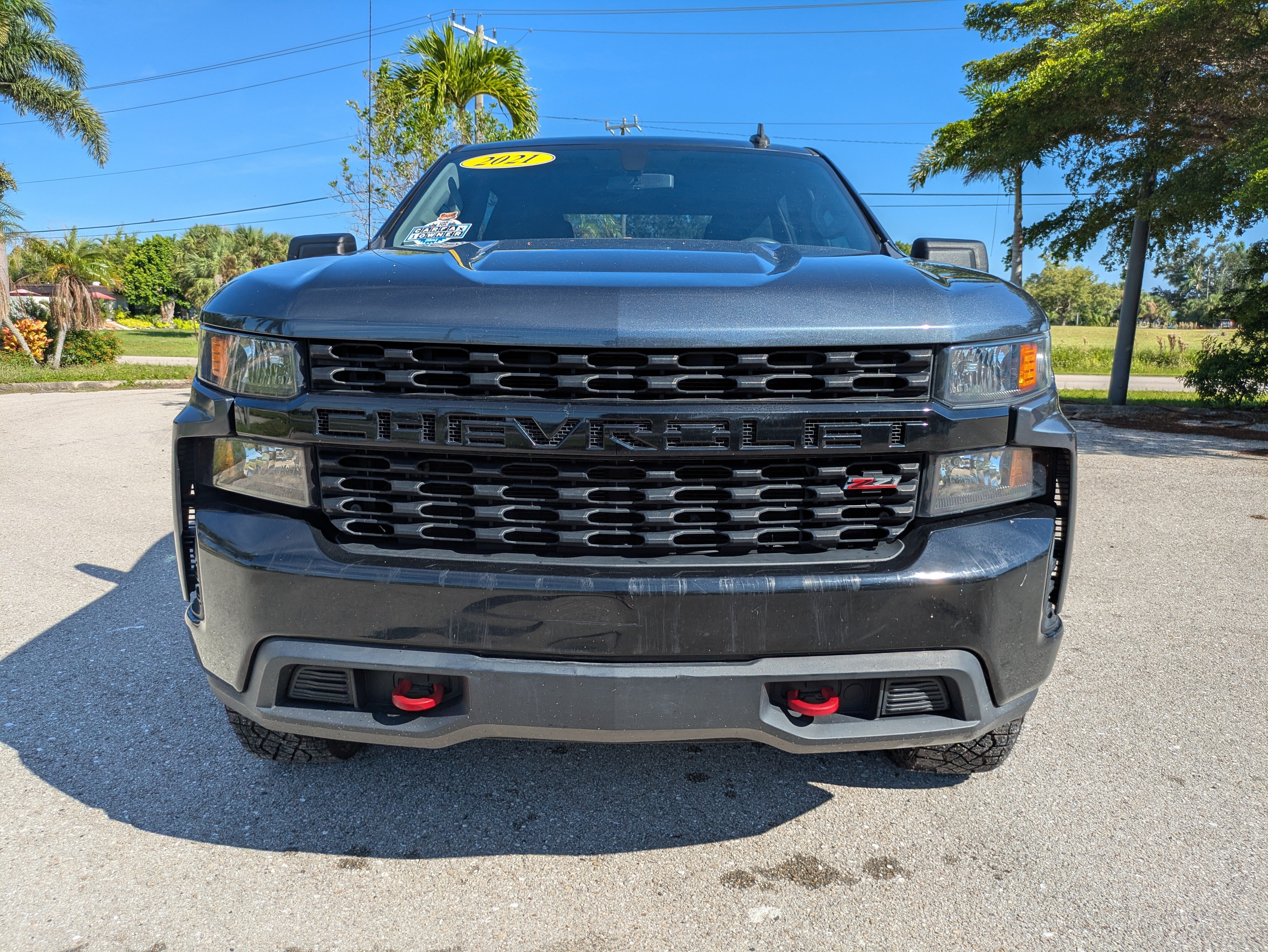 Used 2021 Chevrolet Silverado 1500 Custom Trail Boss AWD/4WD image 9