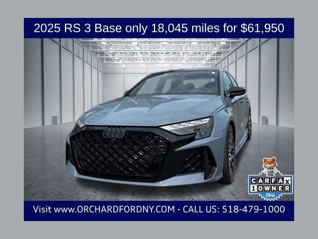 Used 2025 Audi RS 3 AWD/4WD 360° Tour