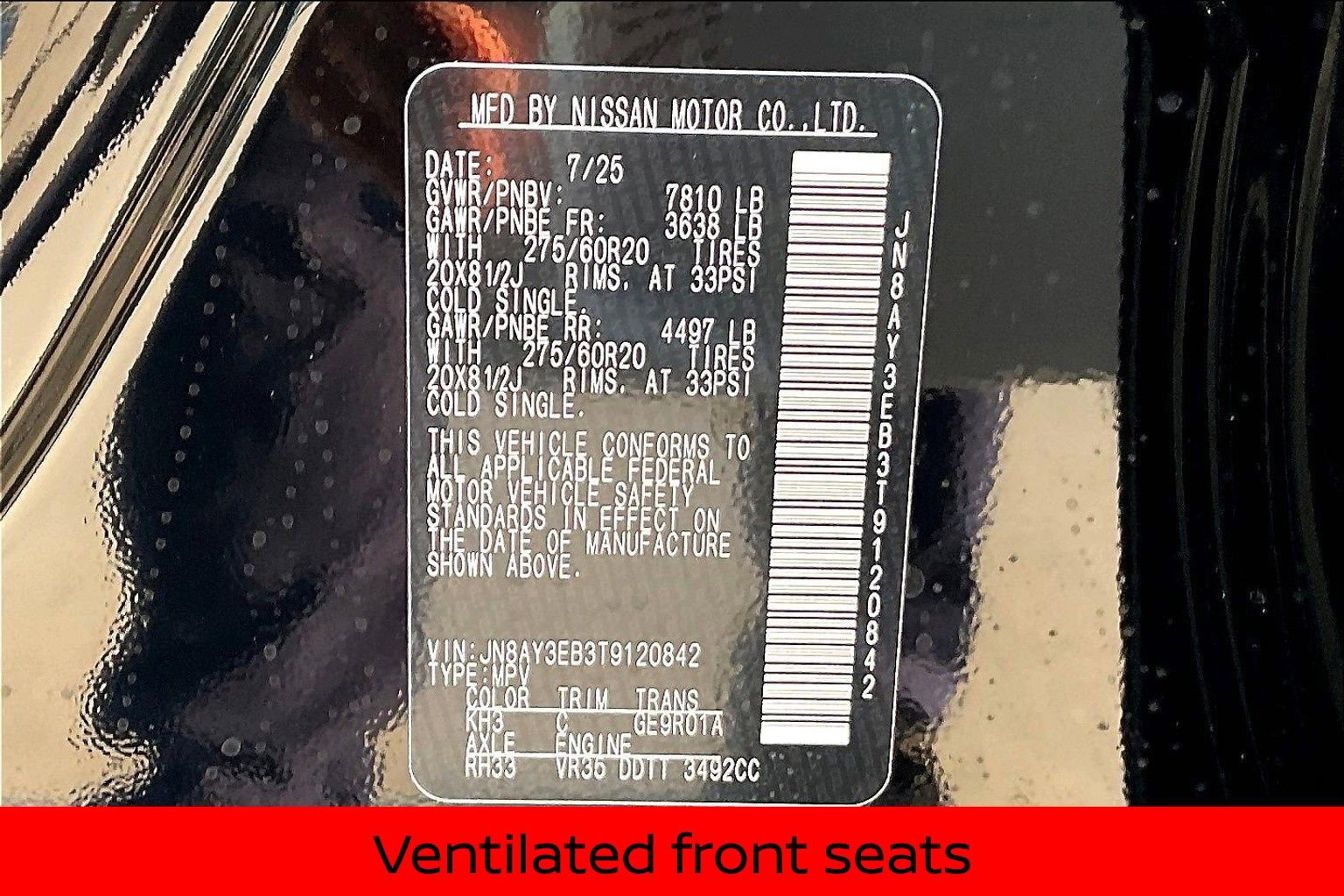 New 2026 Nissan Armada Platinum image 12