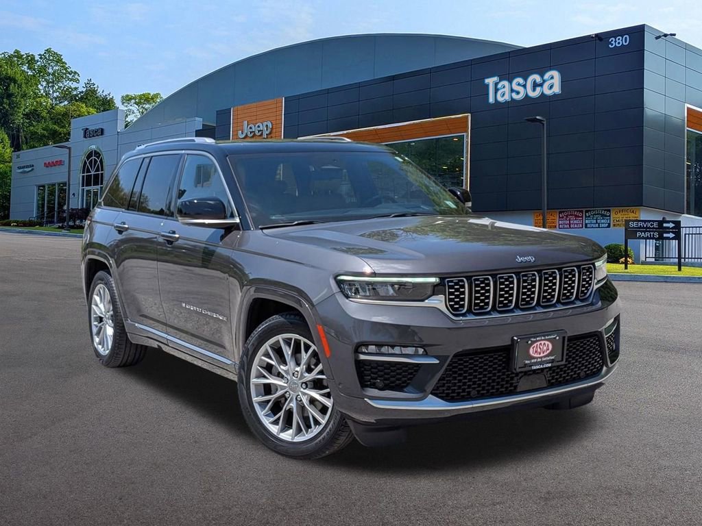 Certified 2022 Jeep Grand Cherokee Summit w/ Adv Protech Group IV AWD/4WD image 1