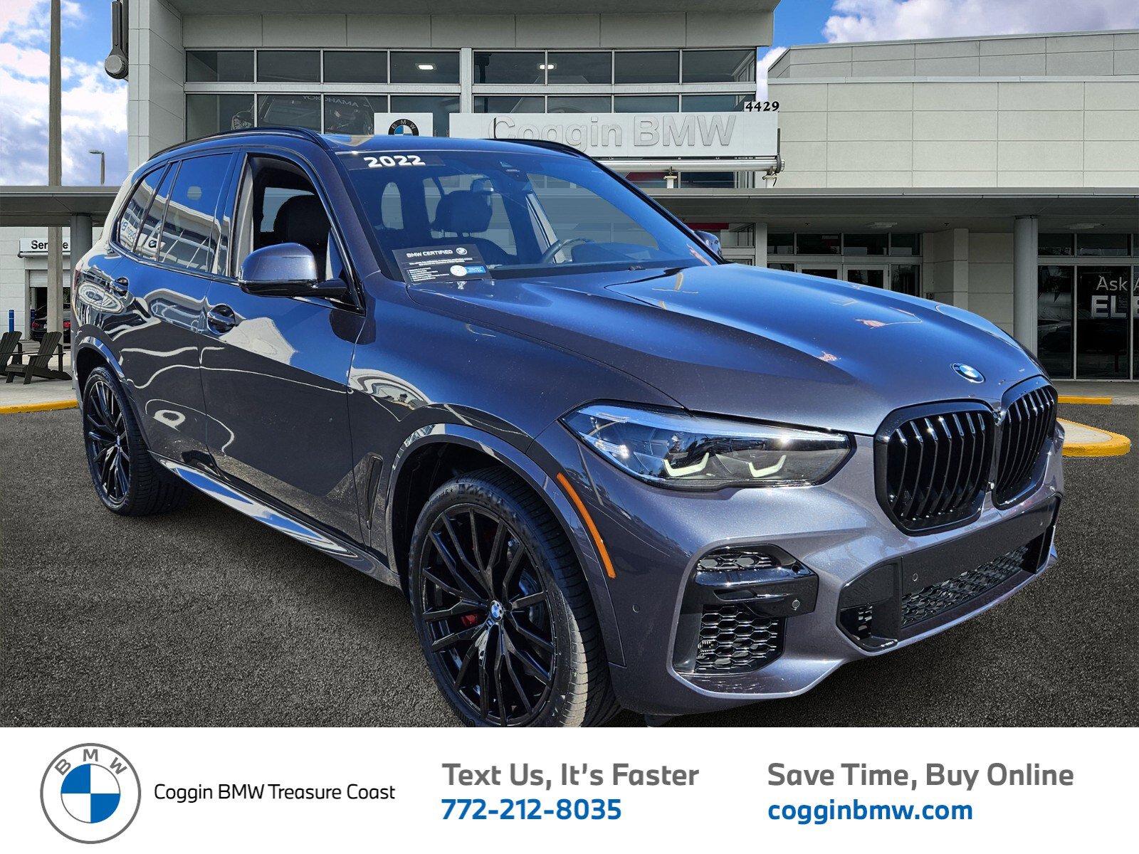 Certified 2022 BMW X5 M50i w/ Premium Package image 1