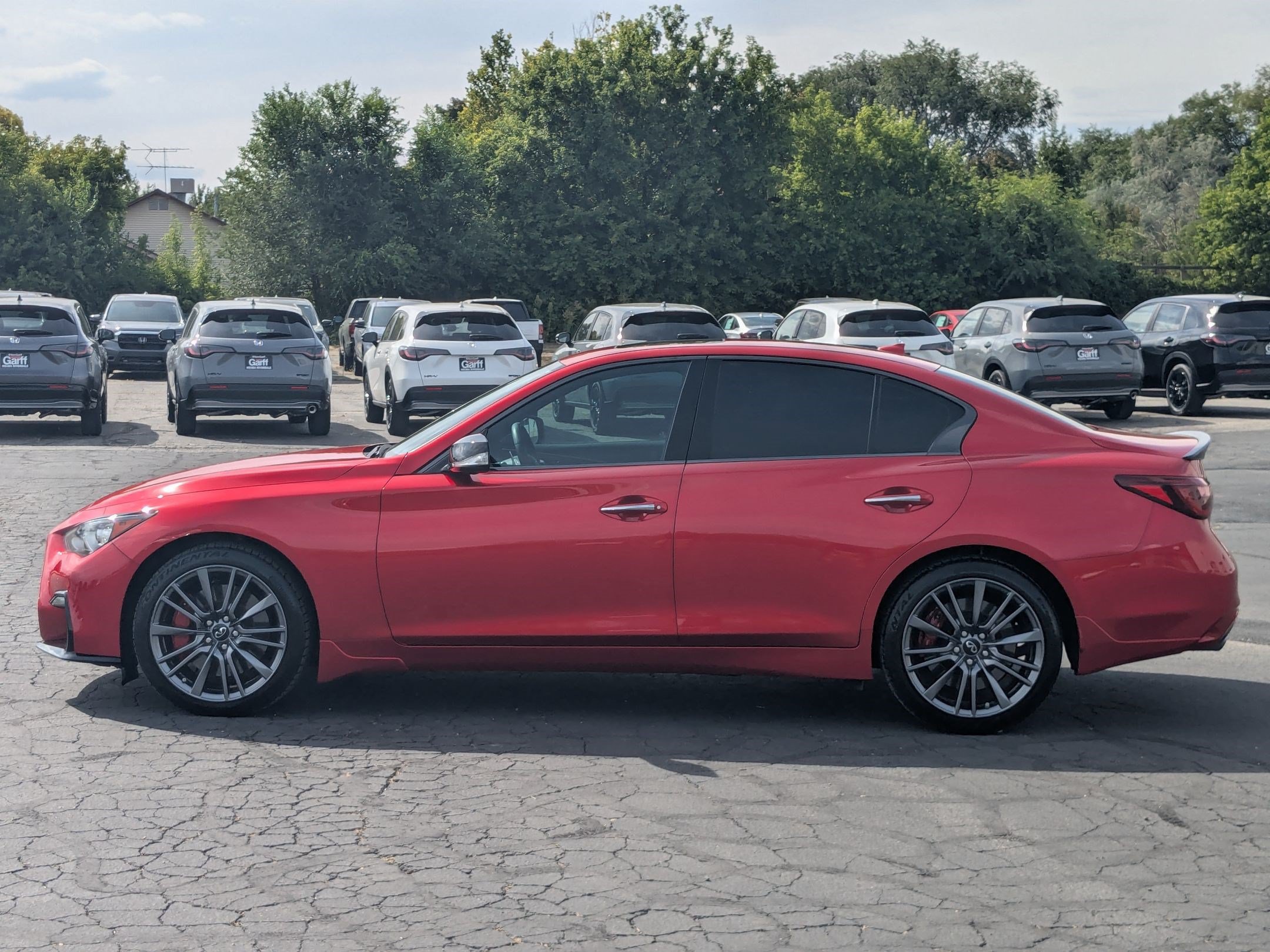 Used 2021 INFINITI Q50 Red Sport 400 AWD/4WD image 9