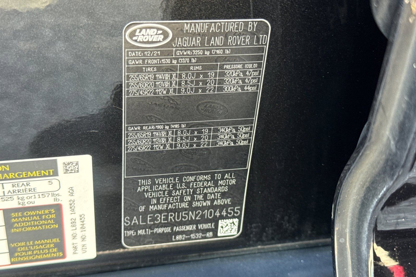 Used 2022 Land Rover Defender 110 X-Dynamic HSE AWD/4WD image 31