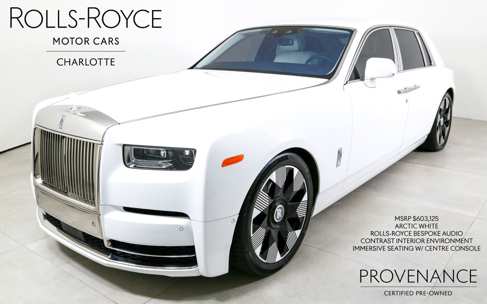 Certified 2024 Rolls-Royce Phantom Sedan RWD image 1