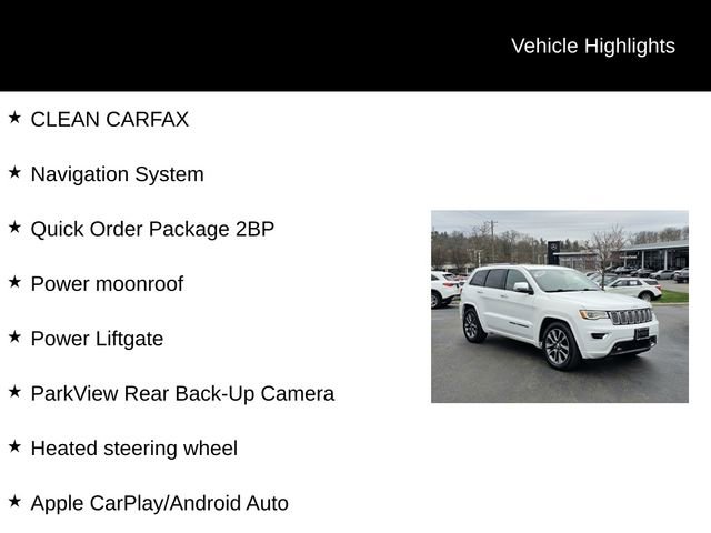 Used 2018 Jeep Grand Cherokee Overland image 5