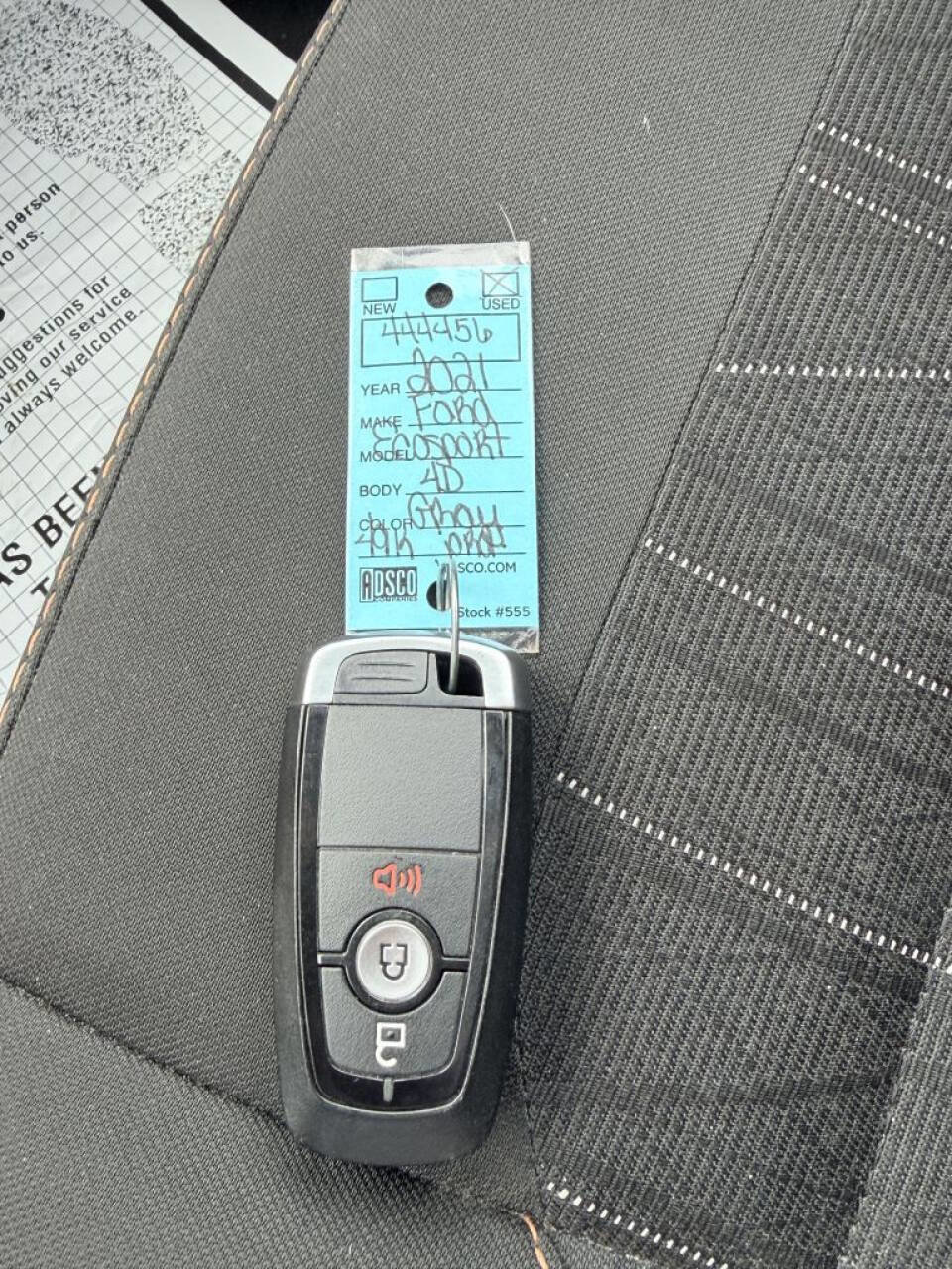 Used 2021 Ford EcoSport SE w/ SE Convenience Package FWD image 21
