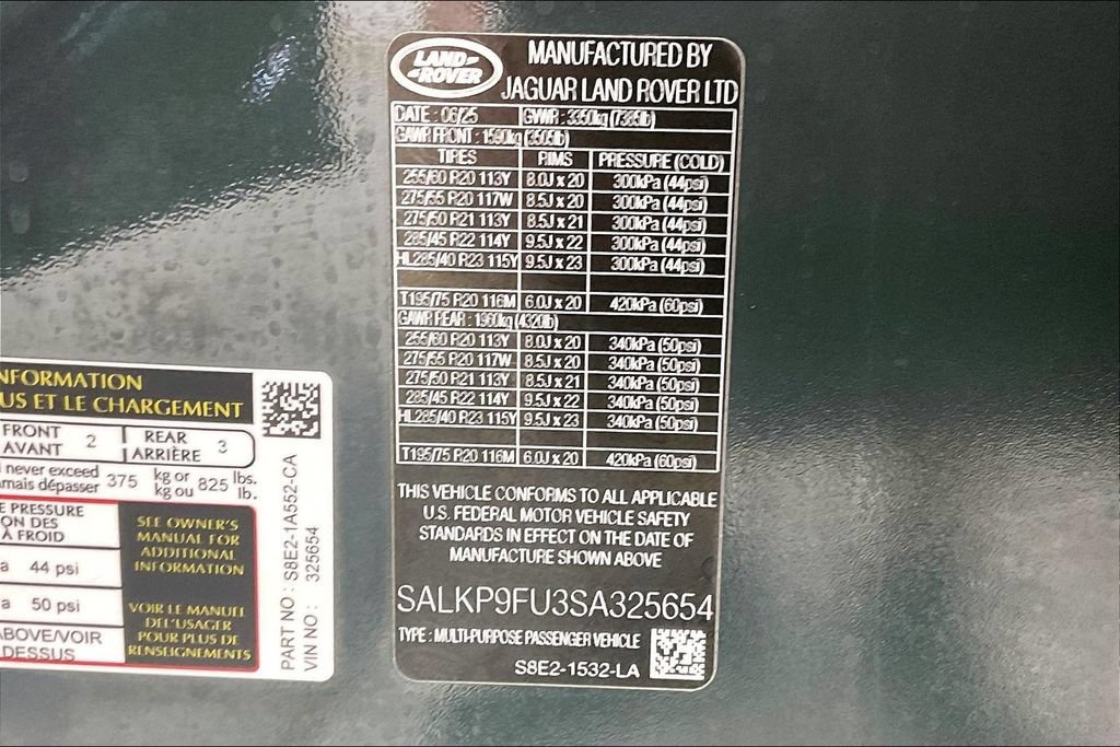 Used 2025 Land Rover Range Rover SE AWD/4WD image 42