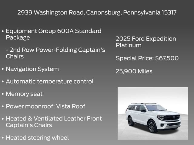 Used 2025 Ford Expedition Platinum image 5
