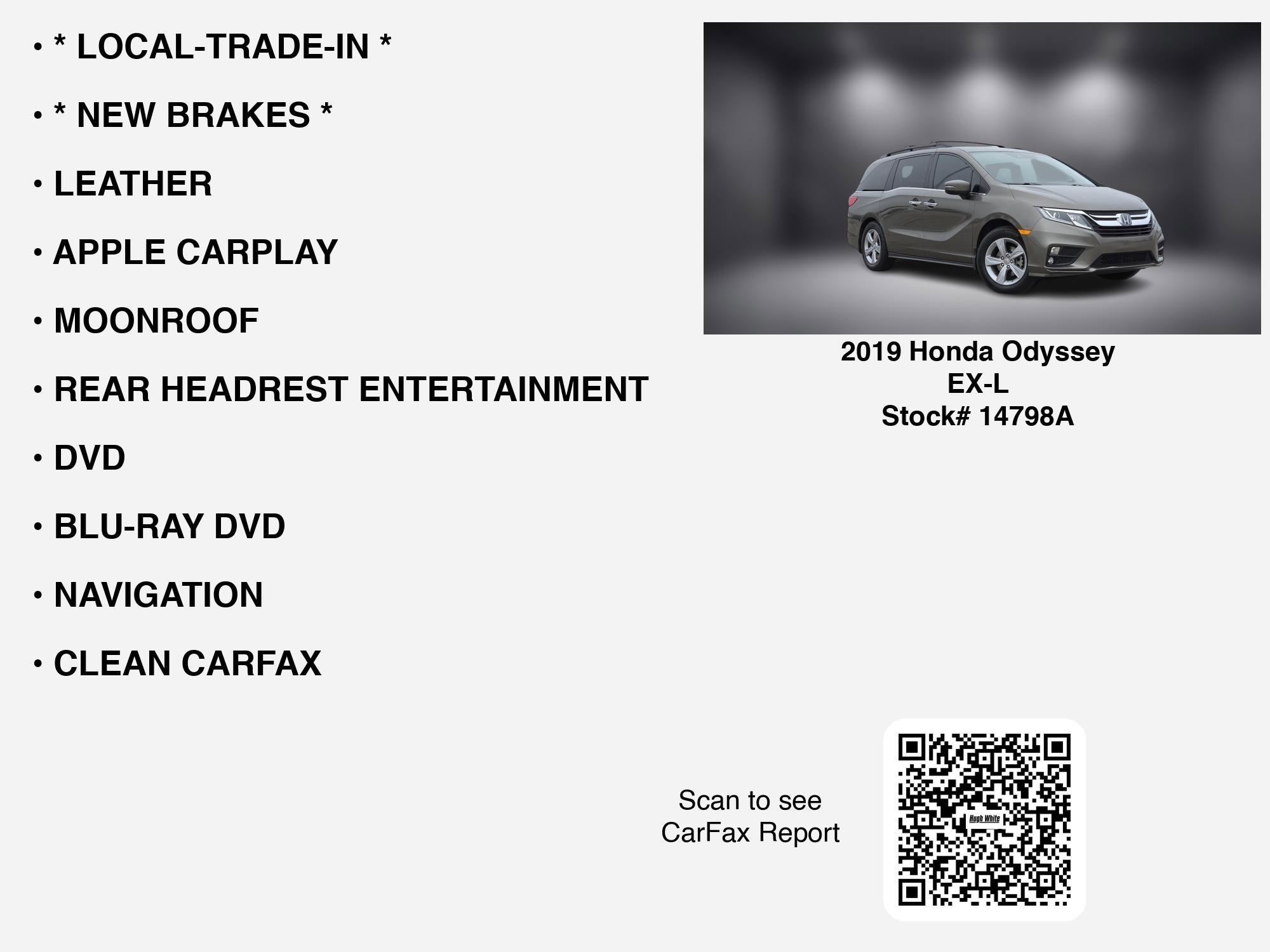 Used 2019 Honda Odyssey EX-L image 7