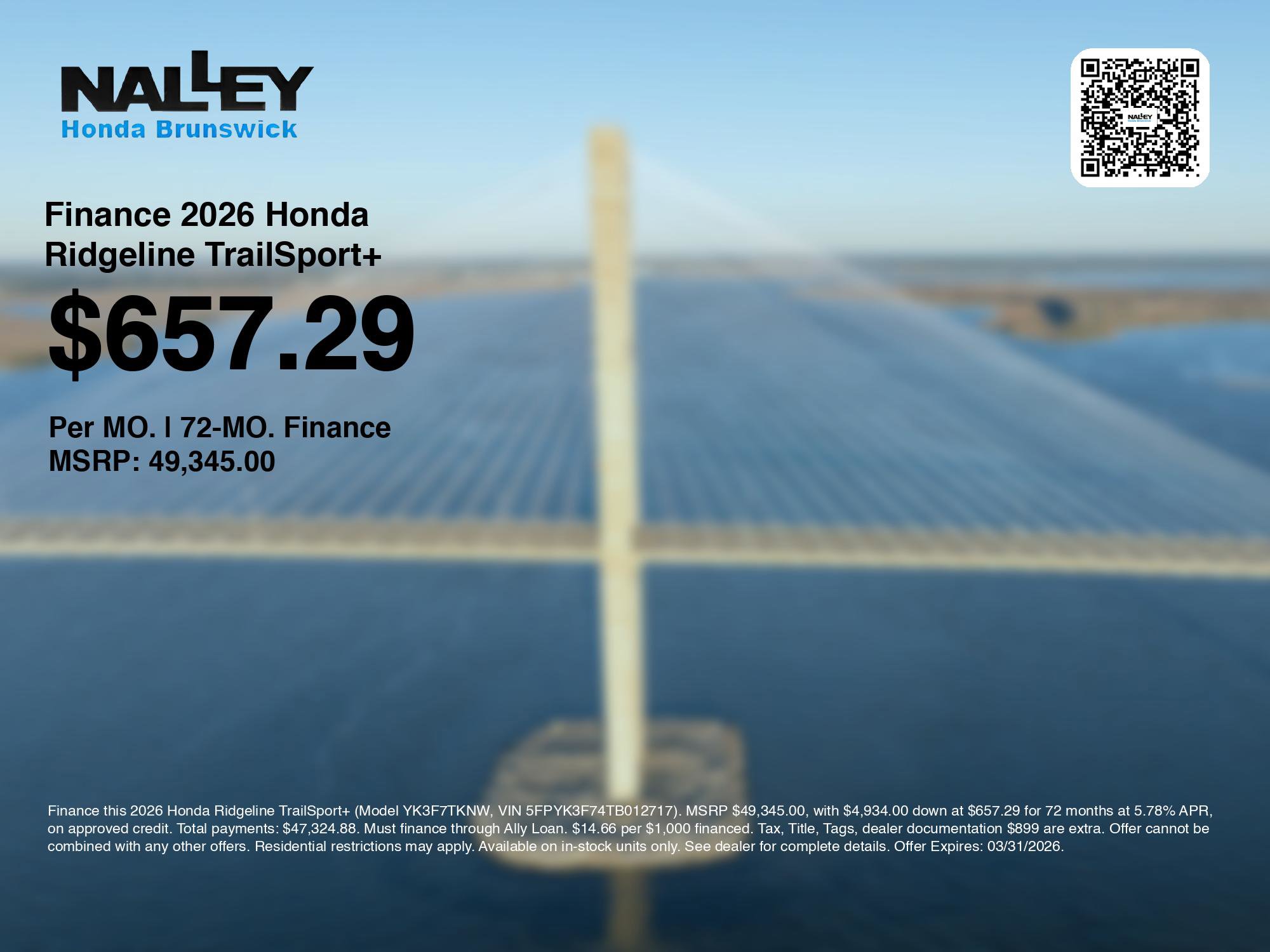 New 2026 Honda Ridgeline TrailSport+ image 7