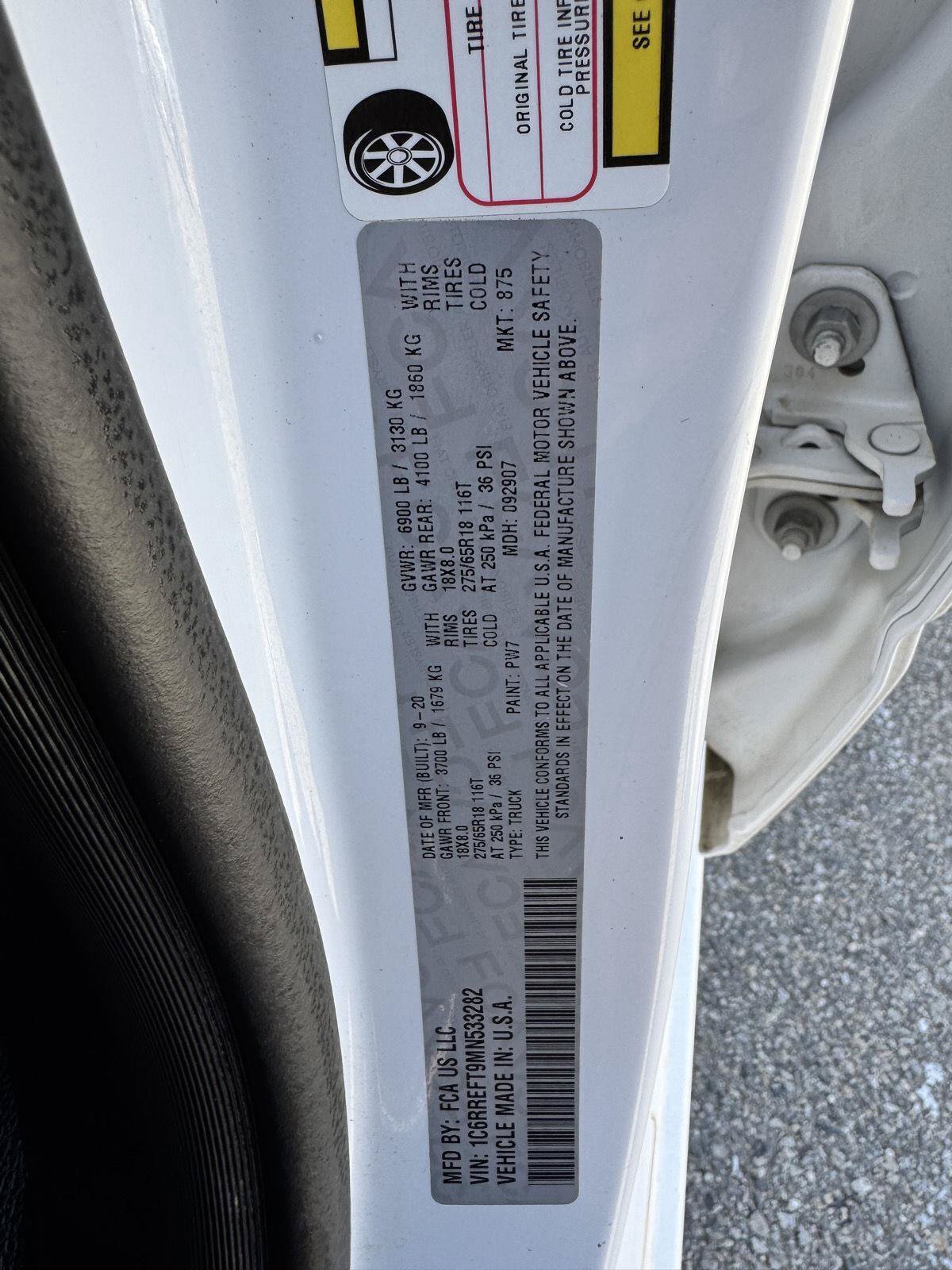 Used 2021 RAM 1500 Big Horn RWD image 36