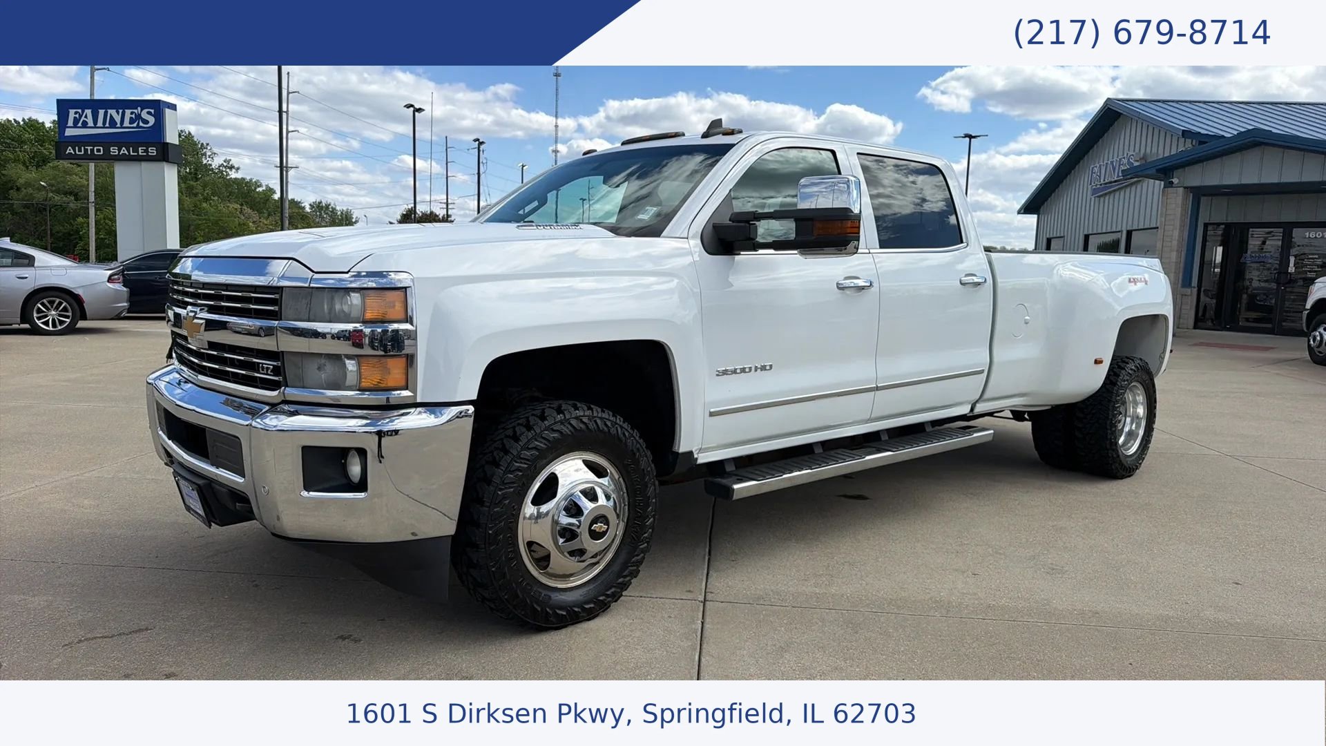Used 2015 Chevrolet Silverado 3500 LTZ w/ Duramax Plus Package