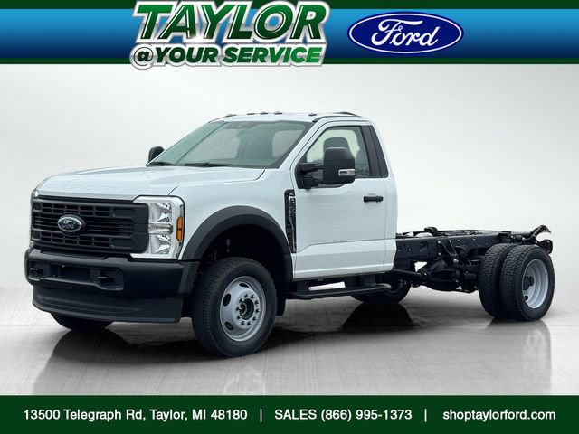 New 2026 Ford F550 4x4 Regular Cab Super Duty w/ Snow Plow Prep Package image 1