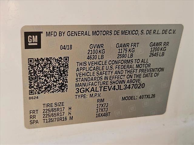 Certified 2018 GMC Terrain SLE AWD/4WD image 30