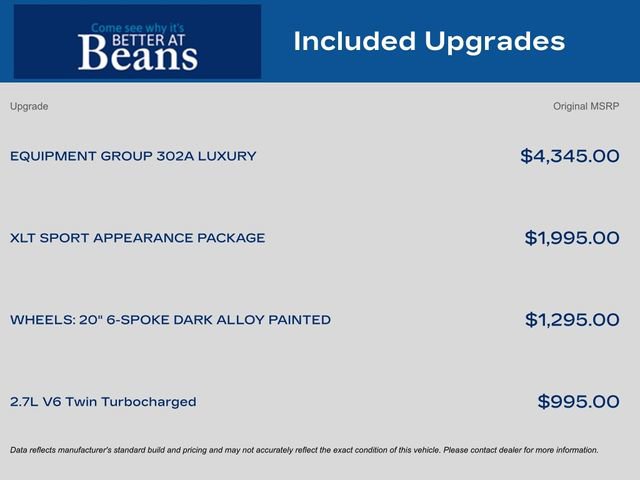 Used 2020 Ford F150 XLT w/ Equipment Group 302A Luxury image 9