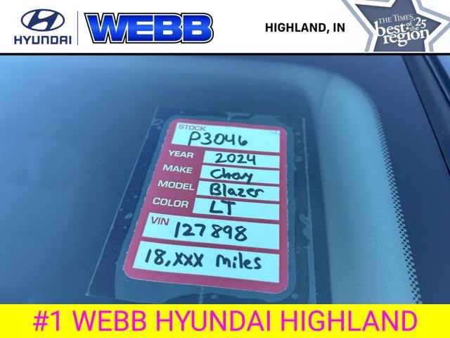 Used 2024 Chevrolet Blazer LT w/ Convenience Package image 42