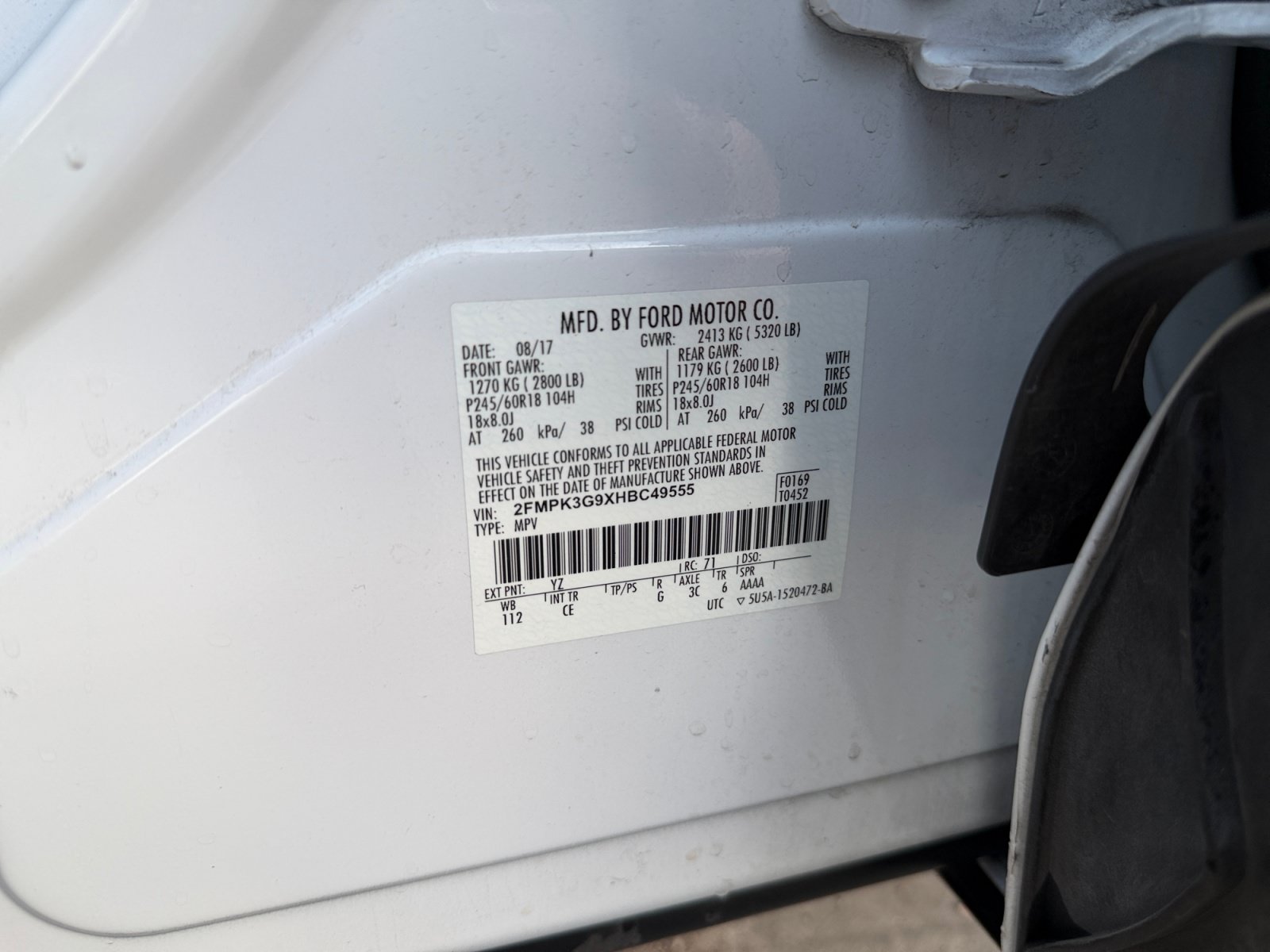 Used 2017 Ford Edge SE FWD image 33