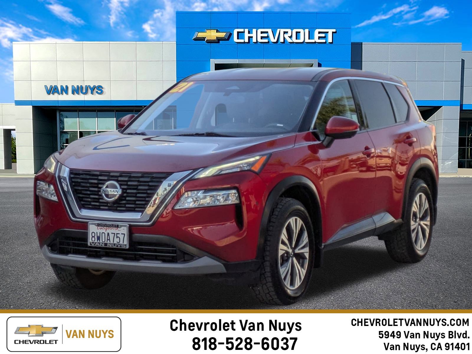 Used 2021 Nissan Rogue SV
