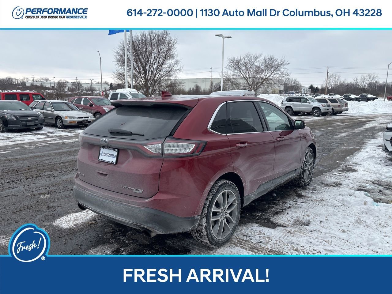 Used 2016 Ford Edge Titanium w/ Equipment Group 302A image 4