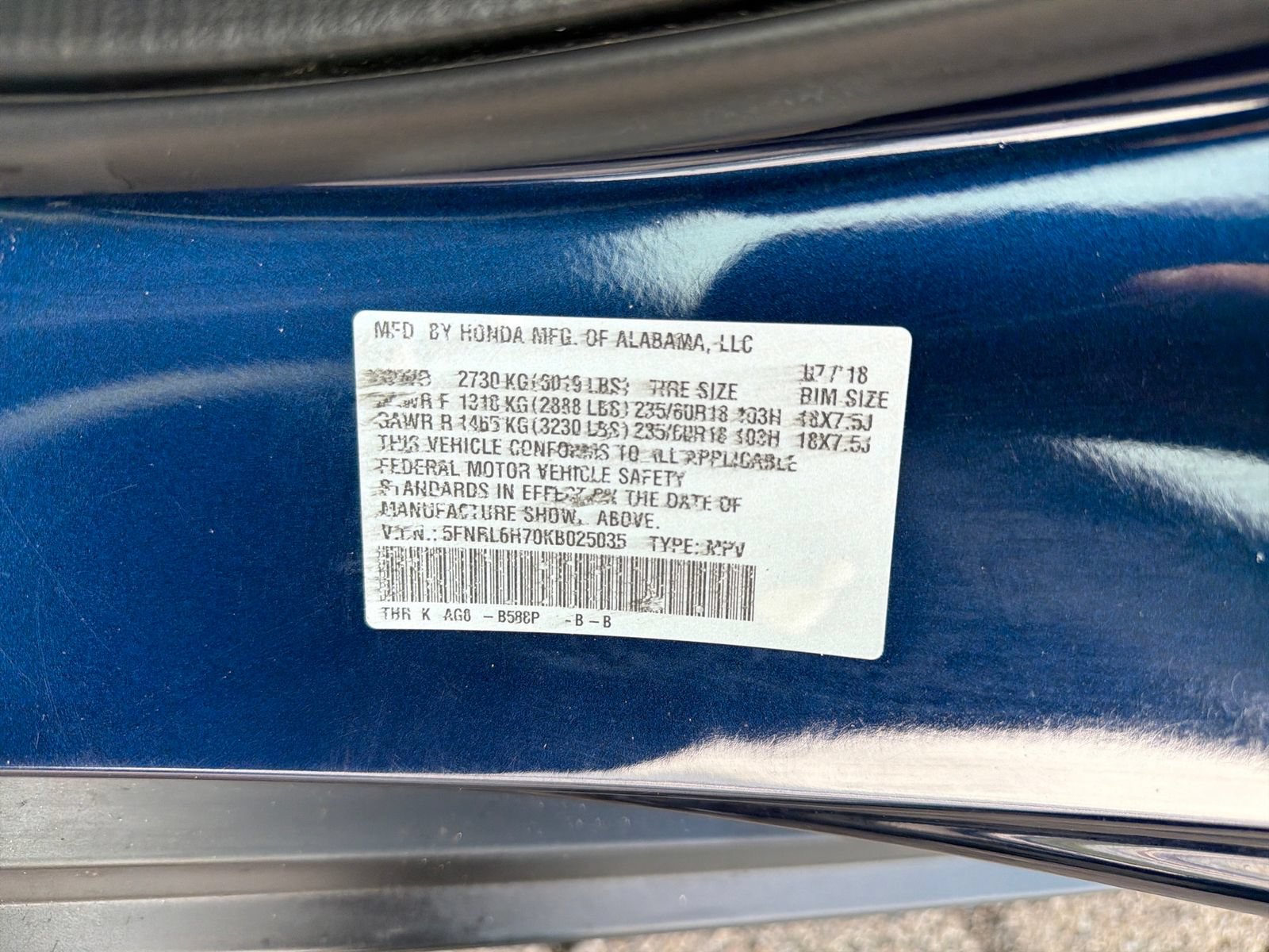 Used 2019 Honda Odyssey EX-L image 31