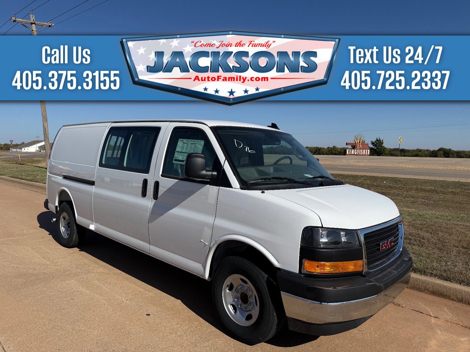 New 2025 GMC Savana 2500 Extended w/ Driver Convenience Package