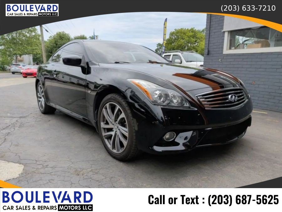 Used 2014 INFINITI Q60 AWD Coupe w/ Premium Package