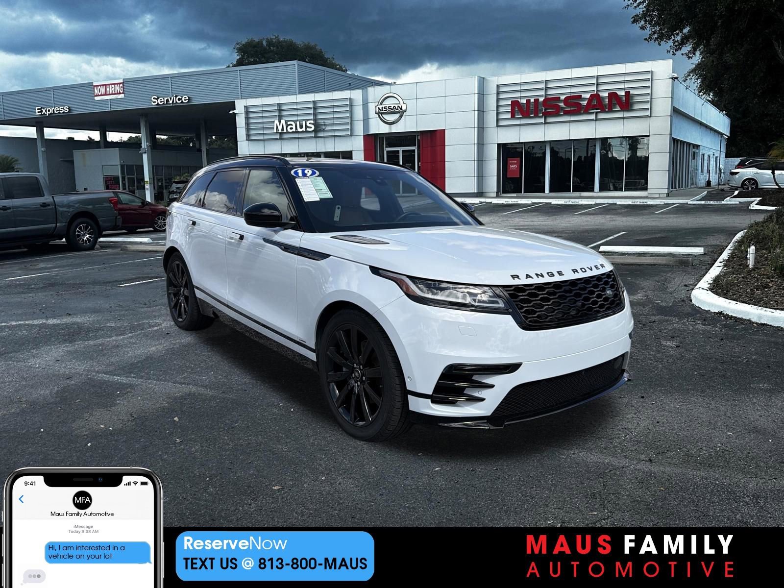 Used 2019 Land Rover Range Rover Velar R-Dynamic SE