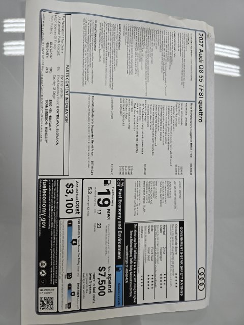 New 2027 Audi Q8 Premium Plus AWD/4WD image 41