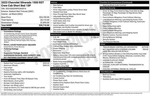 Certified 2023 Chevrolet Silverado 1500 RST image 38