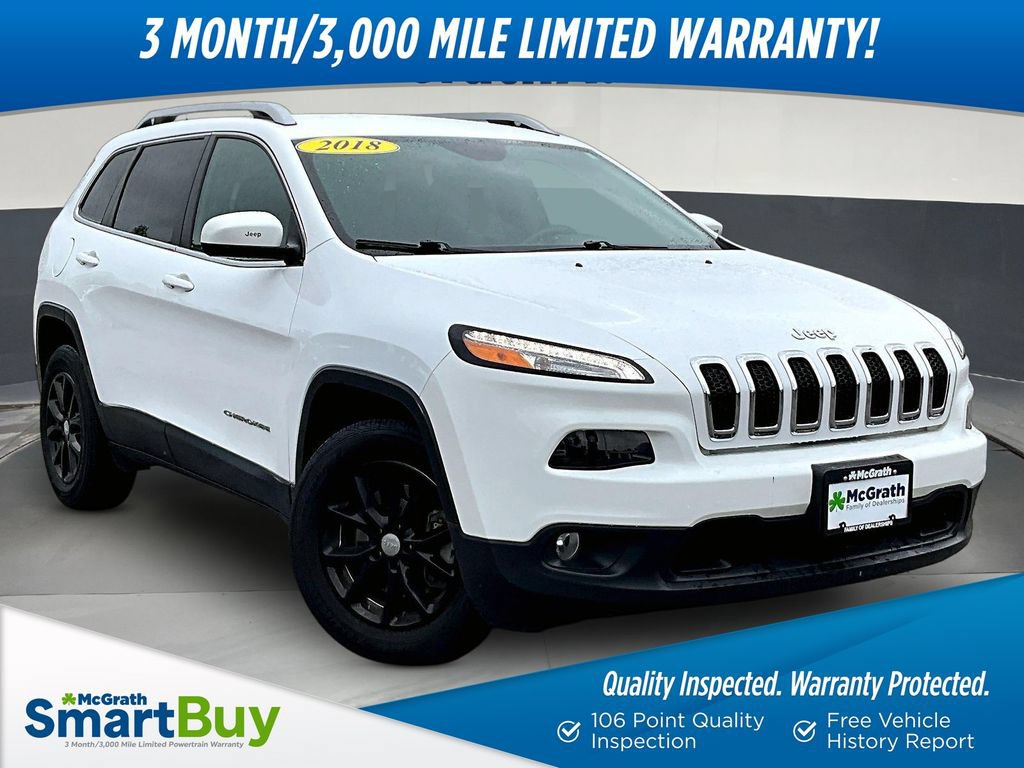 Used 2018 Jeep Cherokee Latitude w/ Cold Weather Group AWD/4WD image 1