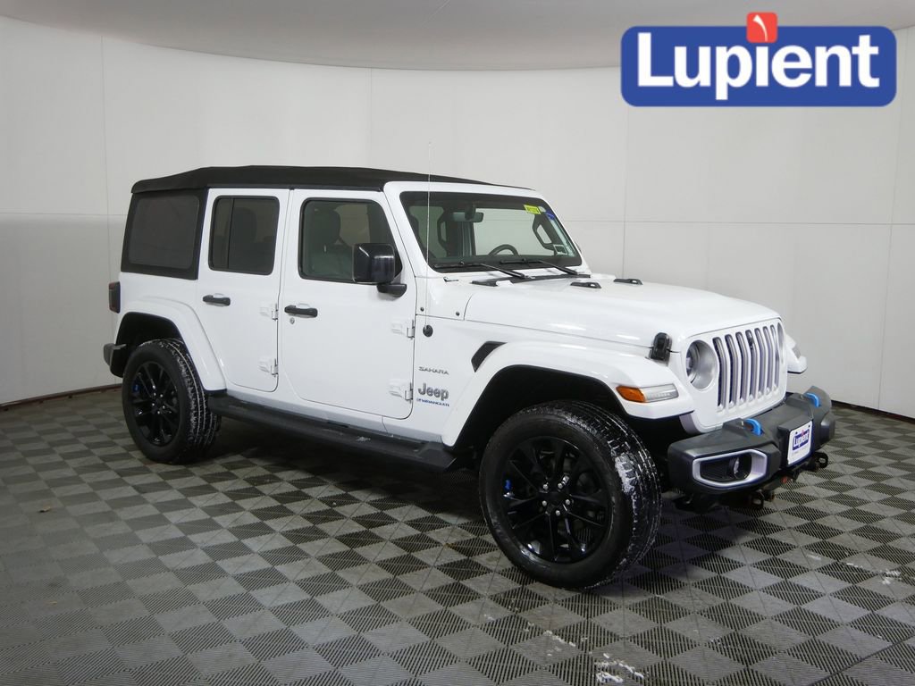 Used 2023 Jeep Wrangler Unlimited Sahara w/ Cold Weather Group image 1