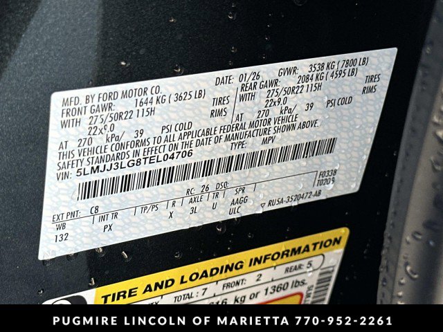 New 2026 Lincoln Navigator L Reserve image 38