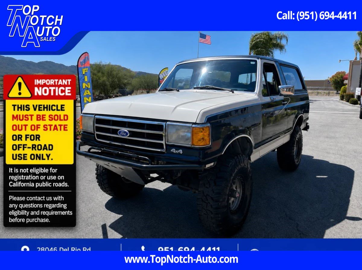 Used 1989 Ford Bronco AWD/4WD image 1