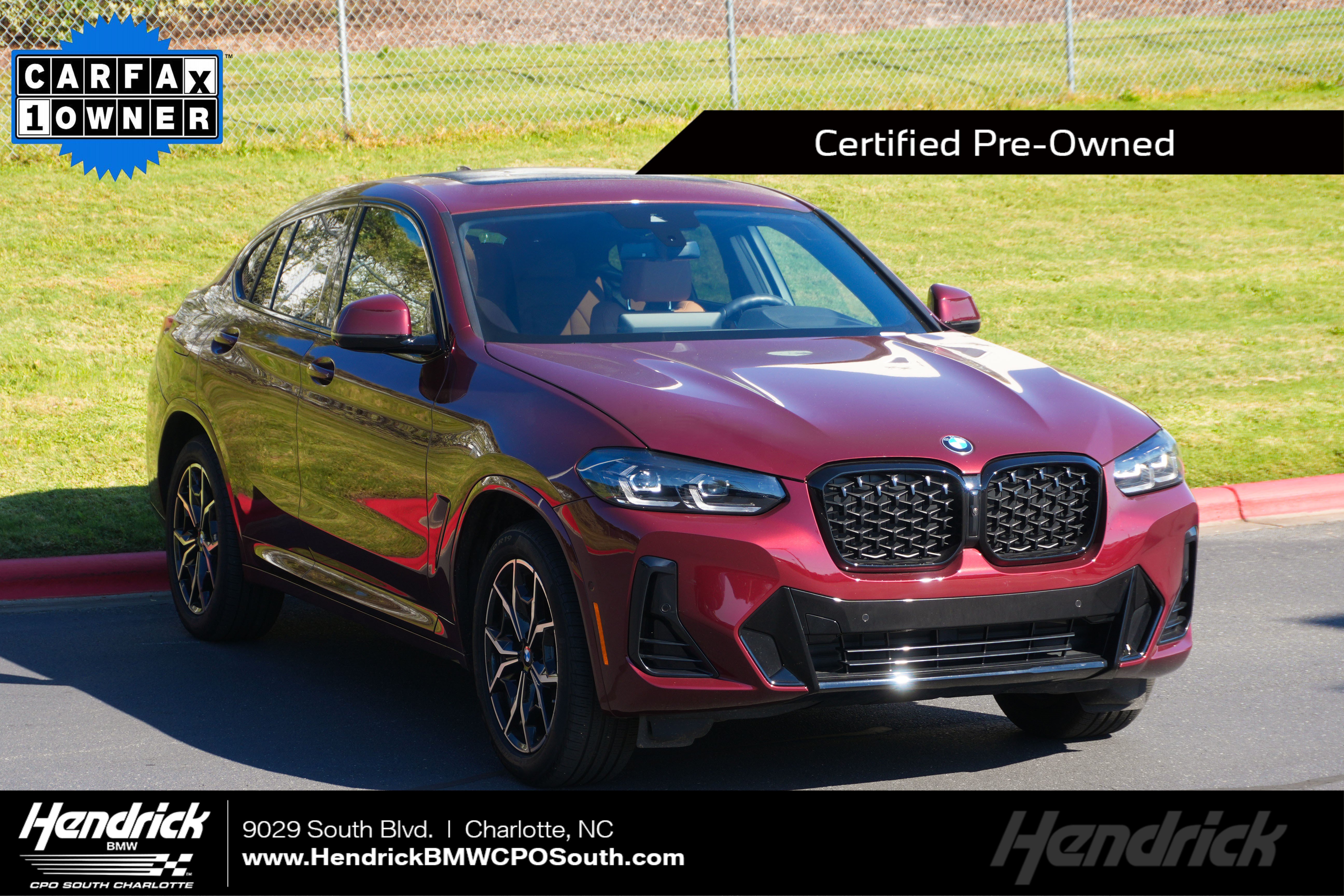 Certified 2025 BMW X4 xDrive30i w/ Premium Package AWD/4WD image 1