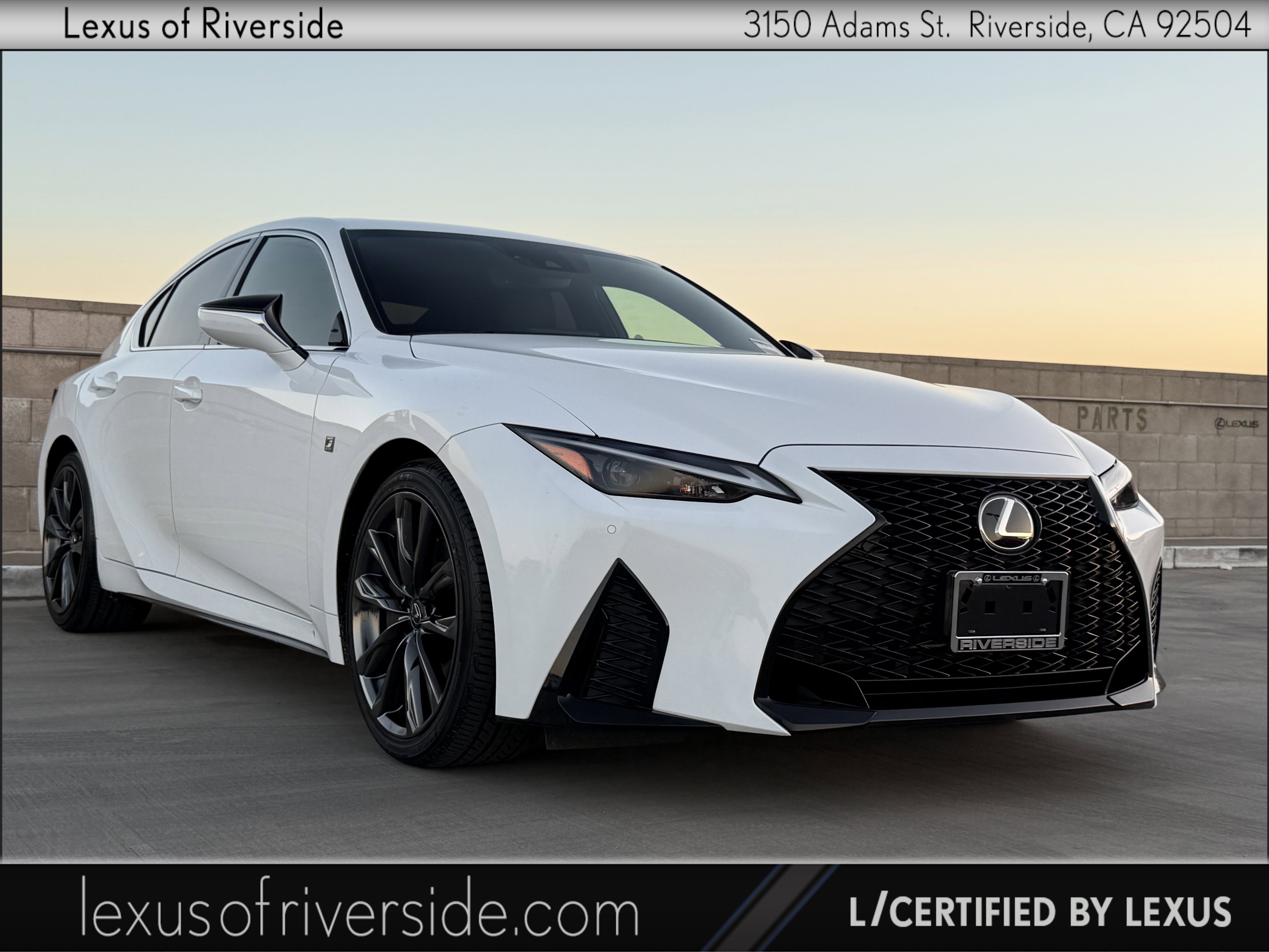 Certified 2024 Lexus IS 350 F Sport