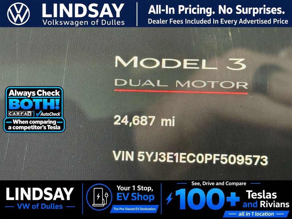 Used 2023 Tesla Model 3 Performance AWD/4WD image 29