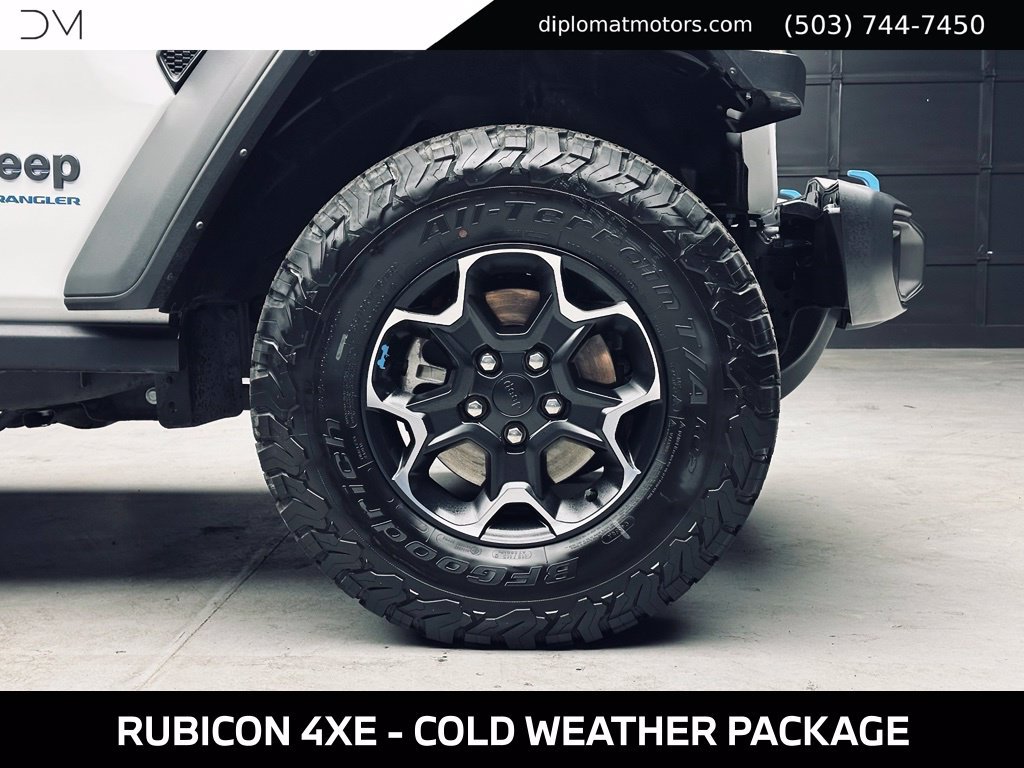 Used 2023 Jeep Wrangler Unlimited Rubicon 4xe w/ Cold Weather Group AWD/4WD image 47