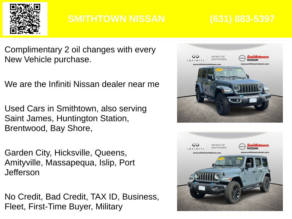Used 2024 Jeep Wrangler Unlimited Sahara w/ Technology Group AWD/4WD image 2
