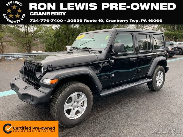 Used 2022 Jeep Wrangler Unlimited Sport image 1