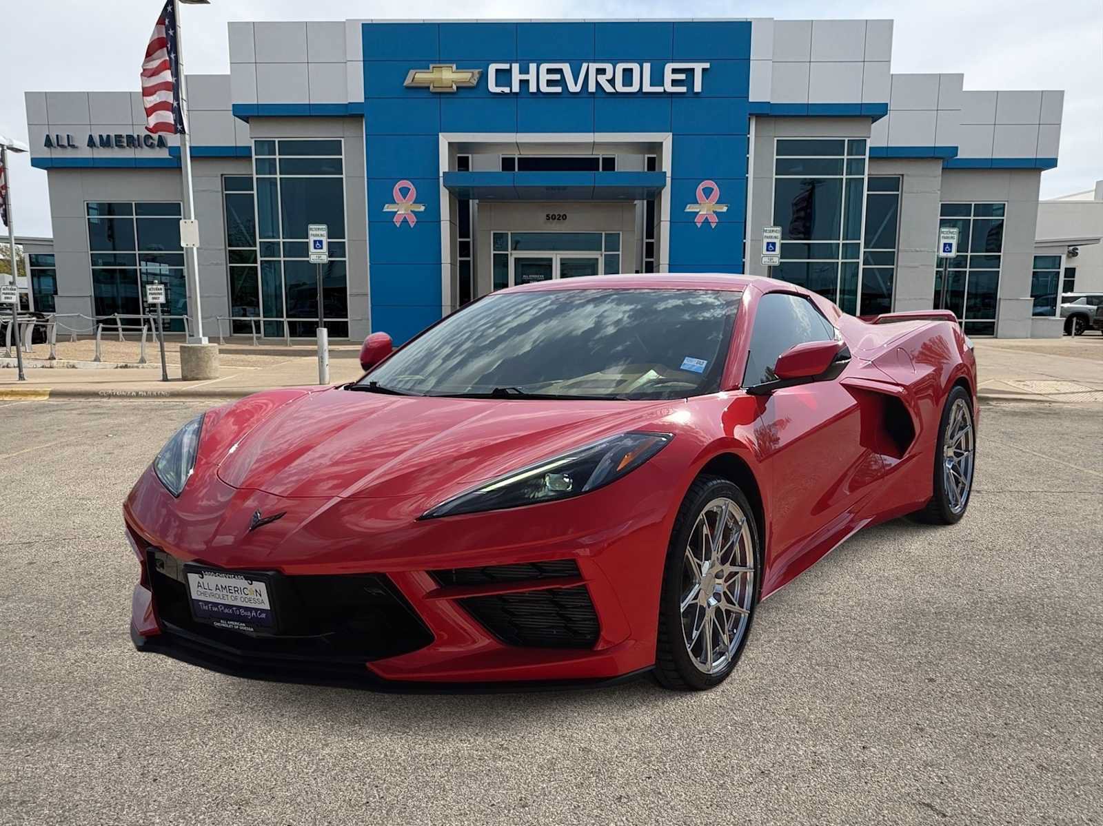 Used 2022 Chevrolet Corvette Stingray Premium Conv w/ Z51 Performance Package RWD image 1