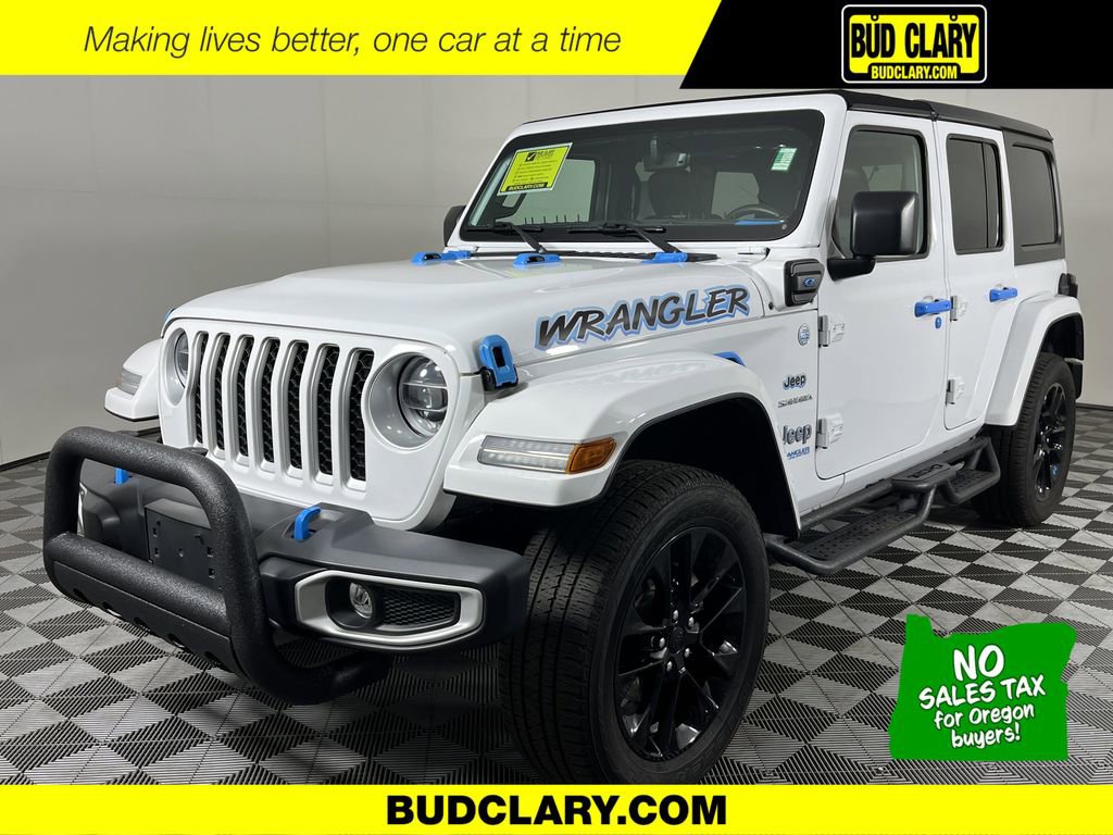 Used 2022 Jeep Wrangler Unlimited Sahara image 1