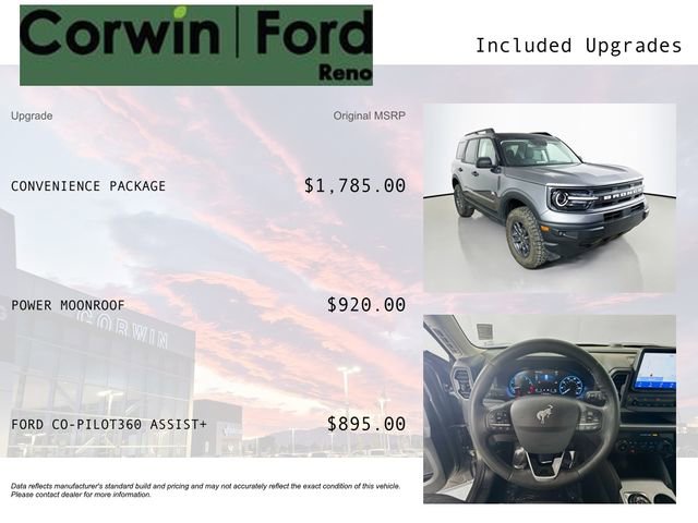 Used 2023 Ford Bronco Sport Big Bend w/ Convenience Package image 3