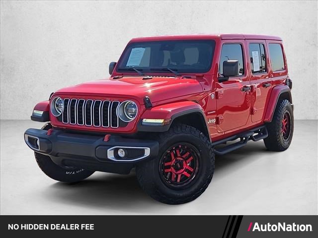 Used 2024 Jeep Wrangler Unlimited Sahara w/ Technology Group