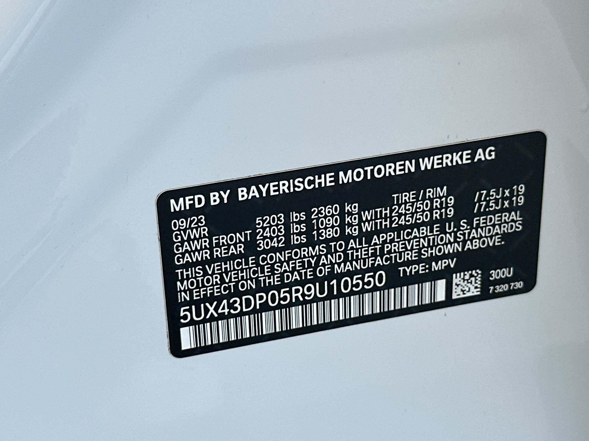 Used 2024 BMW X3 sDrive30i w/ Convenience Package RWD image 34