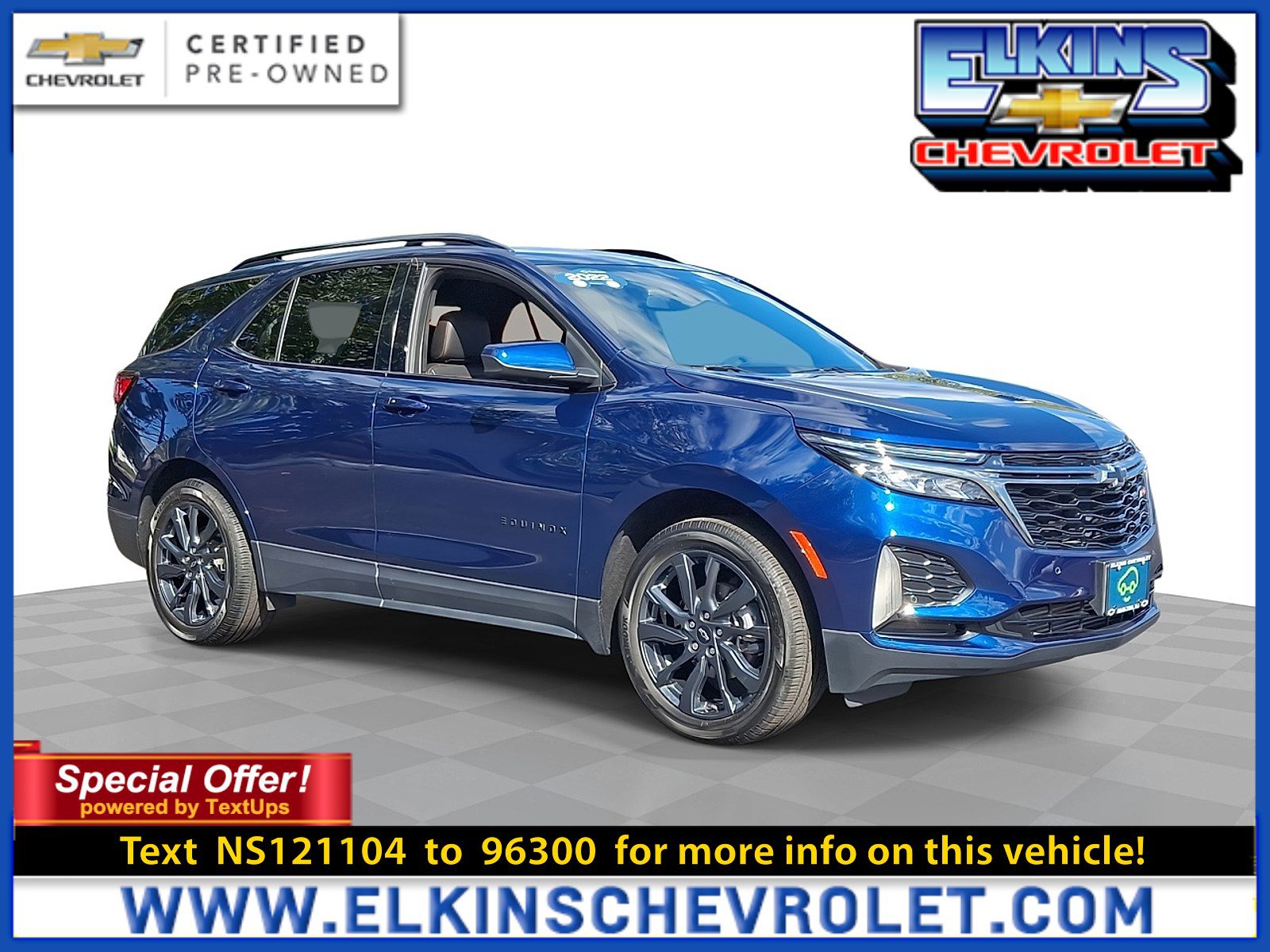 Certified 2022 Chevrolet Equinox RS w/ LPO, Floor Liner Package